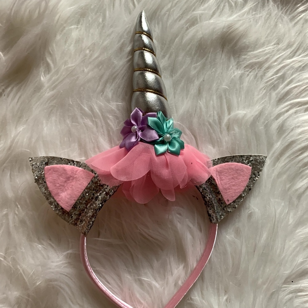 Unicorn headband for the little princess party